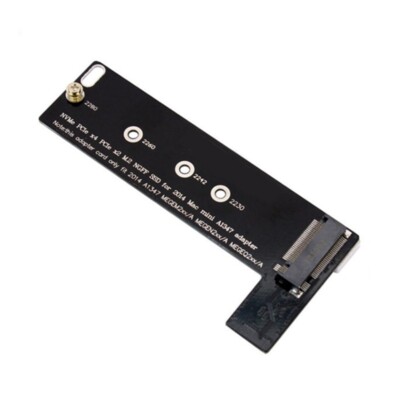 PCI Express Card Riser Adapter NVMe M.2 SSD to Mac Mini 2014 Late A1347 Megeq2