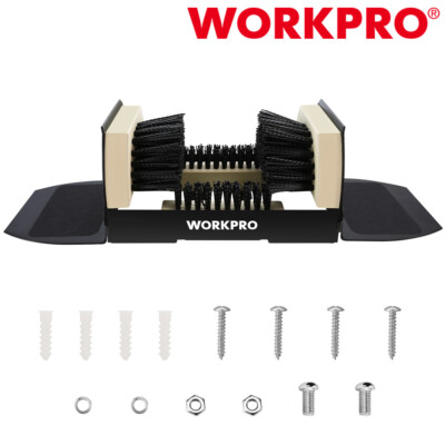 #ad #ad WORKPRO Boot Scrubber Heavy Duty Boot Cleaning Scraper Brush Shoe Mud Clean Tool $29.99