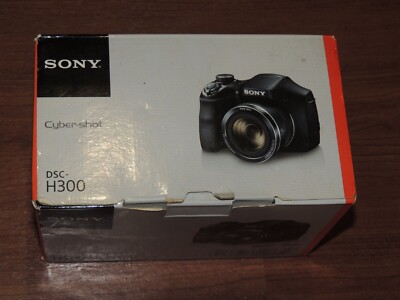 Open Box - Sony Cyber-Shot DSC-H300 20.1 MP Camera - BLACK - 027242873810