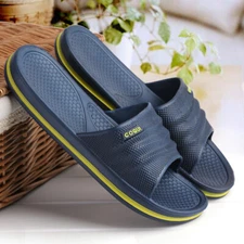 Indoor Shower Bath Slippers Women Men Non-slip Home Bathroom Sandals Shoes