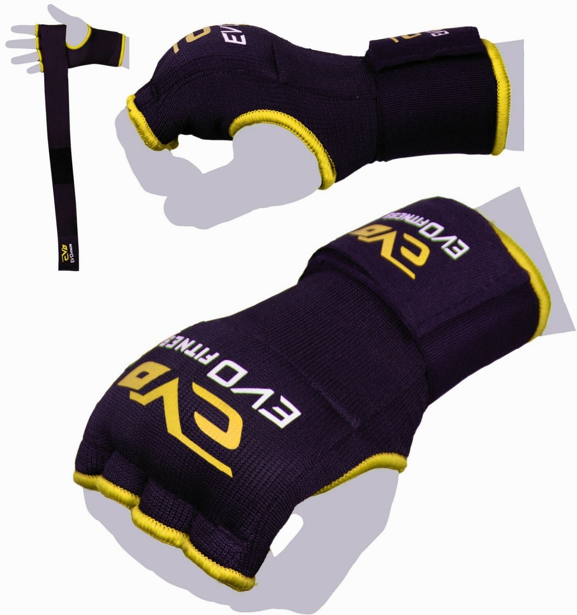 Evo Hand Wraps Inner Gloves EVO MMA Boxing Gel Gloves Hand Wraps