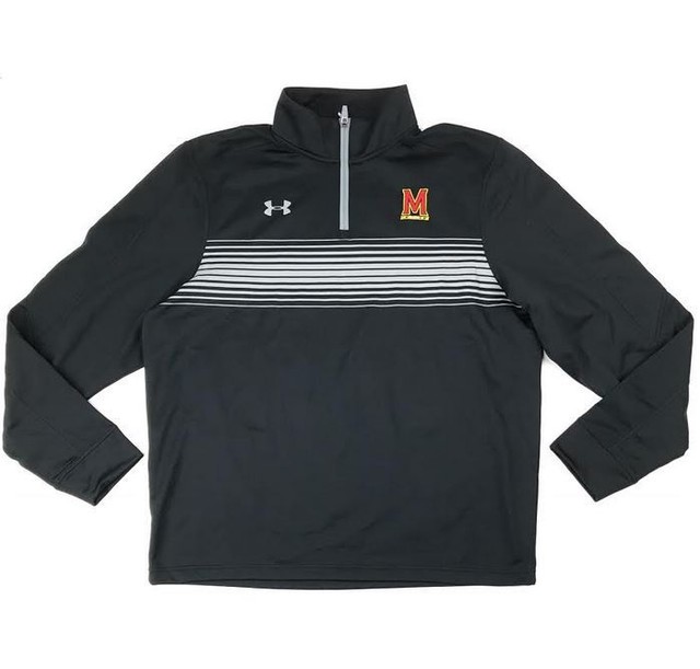 black under armour quarter zip