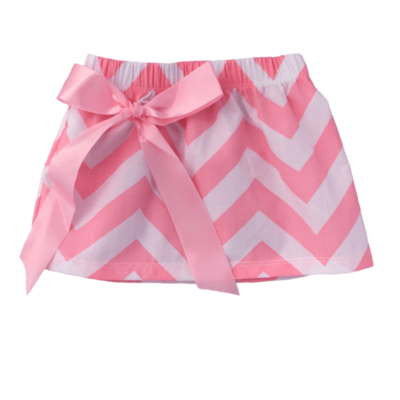 NEW Size 0-3 months Baby Skirt Baby Girls Clothes Pink Chevron