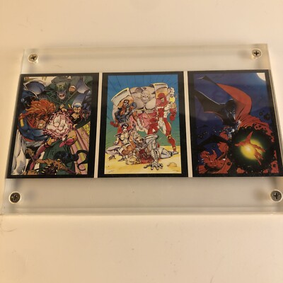 1992 Inside Comics Promo Card Set Limited Todd McFarlane, Jim Lee, Rob Liefeld