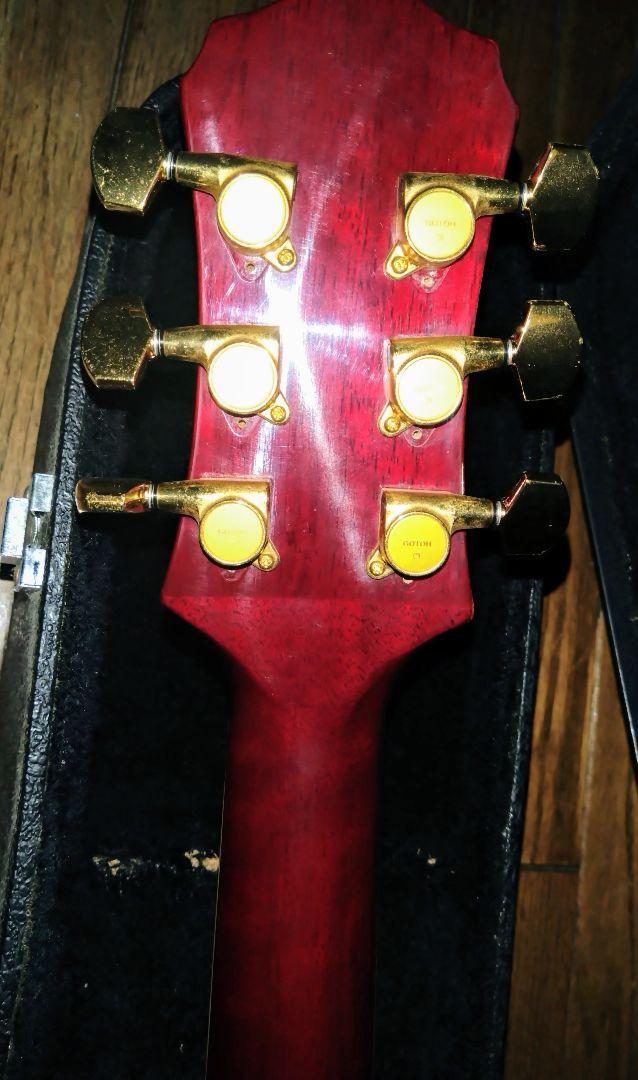 Electric Acoustic Guitar Epiphone by Gibson PR-6E Red Maple Top 