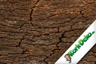 KORK-DEKO XL Kork Platte, Kork Rückwand, Terrarium, 60x30 cm 100% Naturkork | gereinigt |