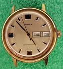 lot C2265 Mens 1975 Timex Marlin Manual Wind Vintage Watch Parts