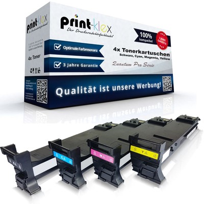4 XL Toner für Konica Minolta Magicolor 4690MF - Sparset Set - Quantum Pro Serie