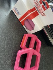 Pink Bike Pedals and Handle Grips Non-slip