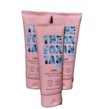 3 X The Fox Tan Fake Dark Tropical Self-Tanning Cream  200ml