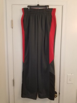 Nike Therma-Fit Pants Mens Size Large Gray Red Black 576594-060