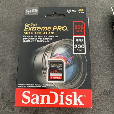 SanDisk Extreme PRO 256GB SDXC Speicherkarte (SDSDXXD-256G-GN4IN)