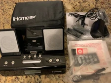 Apple iHome2Go iH26B Portable 30 pin Docking Station/Speaker/Alarm Clock