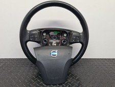 VOLVO C70 MK2 2009 MULTIFUNCTION LEATHER STEERING WHEEL WITH MODULE 30632900