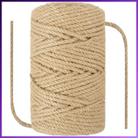 Jute Schnur 5 Mm X 100 Meter FüR Kunsthandwerk Und Gartenarbeit