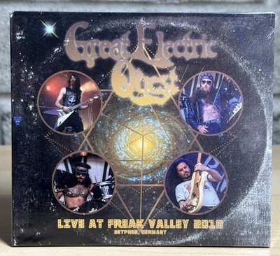 Live at Freak Valley by Great Electric Quest (CD, 2020) [New Sealed] [RIPCD133]