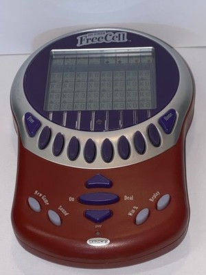 Radica Big Screen Free Cell Solitaire Handheld Electronic Game