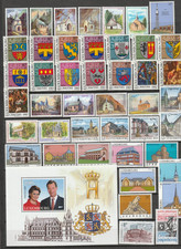 lot de timbres Luxembourg