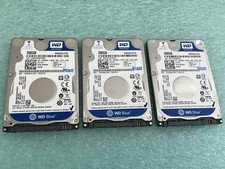(Lot of 3) WD Blue WD5000LPVX 500GB 5.4K Laptop 2.5" SATA Hard Drive - HD944A