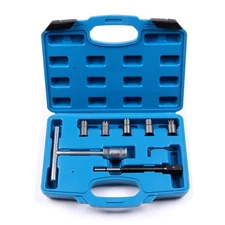 Diesel Injector Seat Cutter Set Universal Injector Re-Face Tool For BMW, Fiat