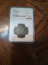 1803 Large Cent VG Details NGC Slabbed
