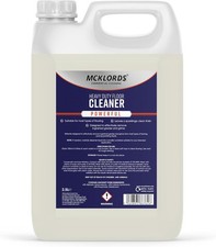 McKLords Commercial Heavy Duty Floor Cleaner, 2.5 Litre, Clear 5.90 per litre