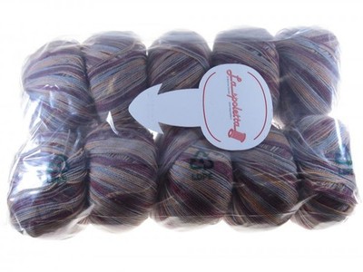 KNÄUEL 100% MERINO SUPERWASH VARIEG ORANGE/EISENGRAU 2,5/3 500g BB80