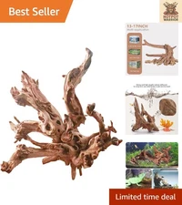 Versatile Mopani Driftwood for 20+ Gallon Aquariums and Reptile Terrariums