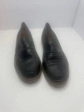 Madewell Classic Black Leather Loafers Size 8.5