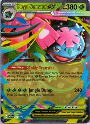 Mega Venusaur ex 013/030 ME: Mega Evolution Promo