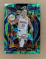 Lucy Olsen 2025 Panini Select WNBA Concourse #40 - Green Ice RC Rookie