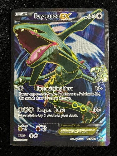 Roaring Skies Rayquaza EX 104/108 Rare Ultra Pokemon