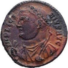 [#1202827] Roman Empire, Licinius I, Follis, 316, Heraclea, Billon, EF, RIC:15