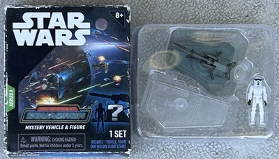 Star Wars Micro Galaxy Squadron Hover E-Web Cannon w/ Stormtrooper Series 3 Open