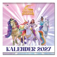 Unicorn Academy: Wandkalender 2027 | Kalender 2027 | Panini | Kalender | 28 S.