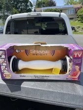 White Dumbbell 2.5 Lb Shake Weight for Home Fitness Exercise Training