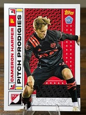 2022 Topps MLS #88 Cameron Harper Pitch Prodigies [RC] New York Red Bulls