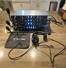 Clear-Com Encore Intercom System MS-702  RM-702 x2  RM-704  CC-300 TESTED