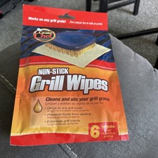 Grate Chef 6-Piece Non-Stick Grate Grill Wipe...