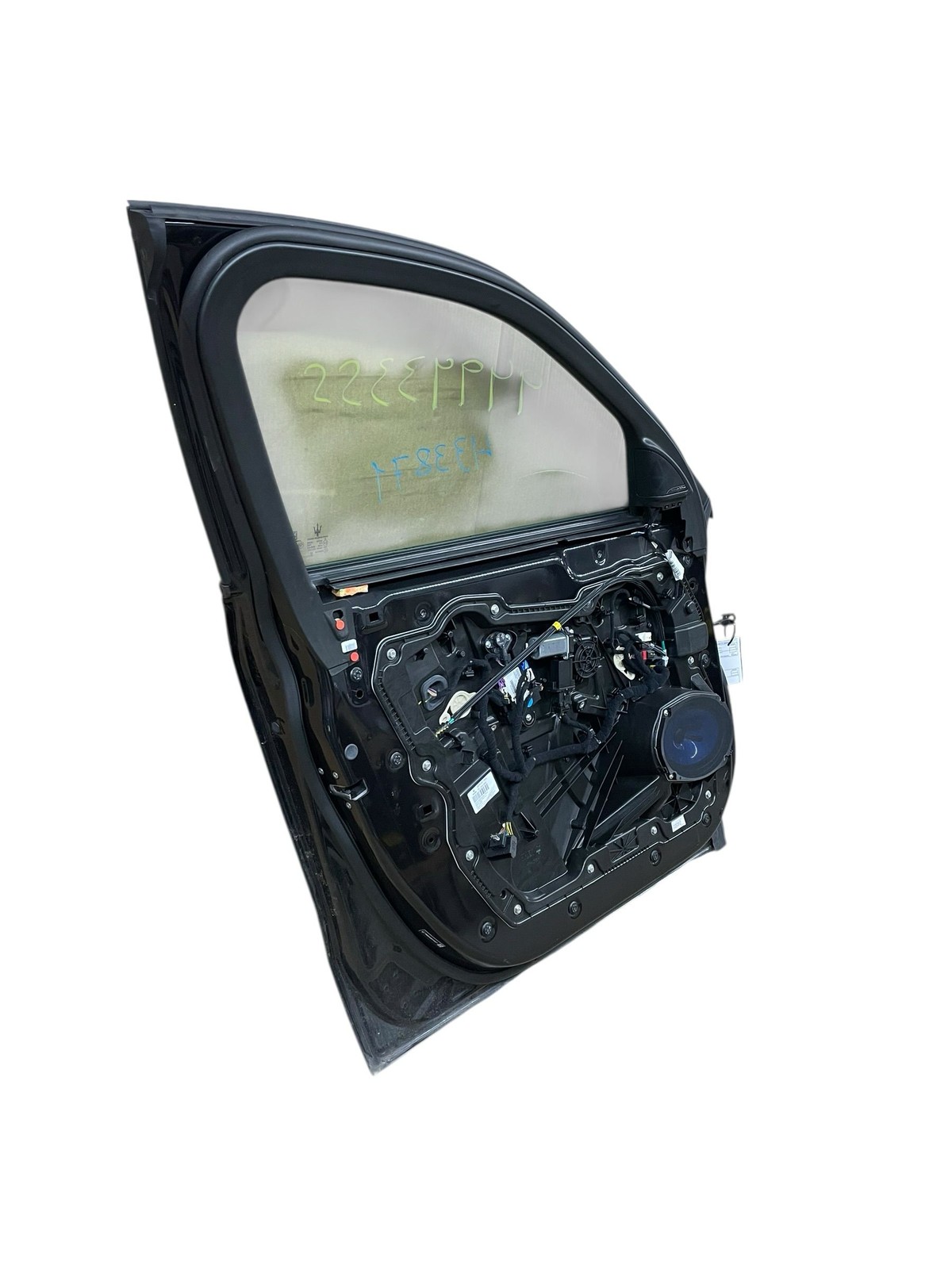 2023-2026 MASERATI GRECALE GT M182 FRONT LEFT DOOR W/ GLASS NERO TEMPESTA (NTE)