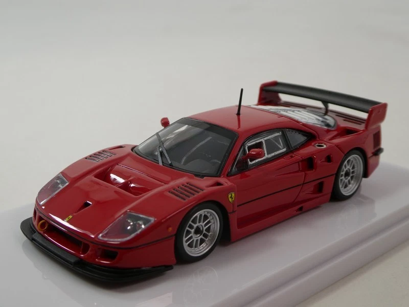 Modellino Stance Hunters Ferrari F40 LM Scala 1/64, Bianco E Rosso, Metallo Pressofuso