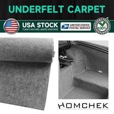 NEW Carpet fabric Polyester Fiber Light Gray 2SQM Easy to cut Mat 21sqft 1PC