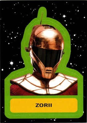 Topps Journey to Star Wars: Rise of Skywalker - CS-06 - Zorii - Sticker Karte