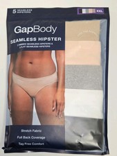 Gap Body Women's Underwear  Seamless Hipster XXL 20-22  5 Pack  B5 F5-F6