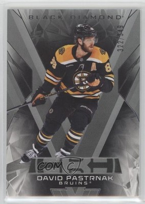 2025-26 Upper Deck Black Diamond 322/349 David Pastrnak #BDB-DP 15ok