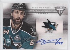 2013 Panini Titanium Reserve Signatures Nicholas Petrecki Nick #TR-NP Auto 0q5