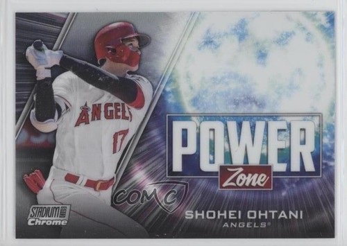 2020 Topps Stadium Club Chrome Power Zone Shohei Ohtani #PZ-4 9b3