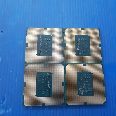 4 X intel I7-4790 cpu's for parts / repair