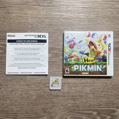 CIB Hey Pikmin - Nintendo 3DS