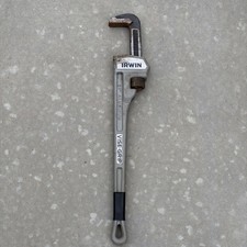 Irwin Vise Grip 24" Aluminum Pipe Wrench Heavy Duty 1/2" to 3" Jaw 2074124